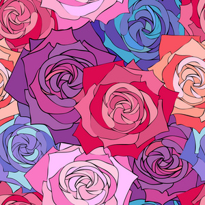 玫瑰抽象图片