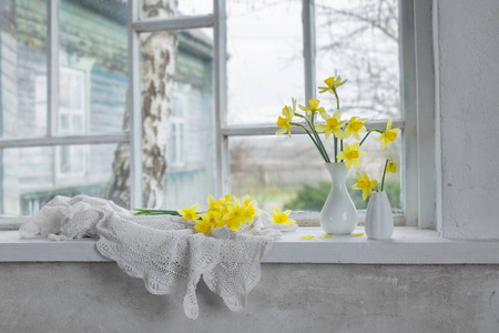 窗台花园图片-窗台花园素材-窗台花园插画-摄图新视界