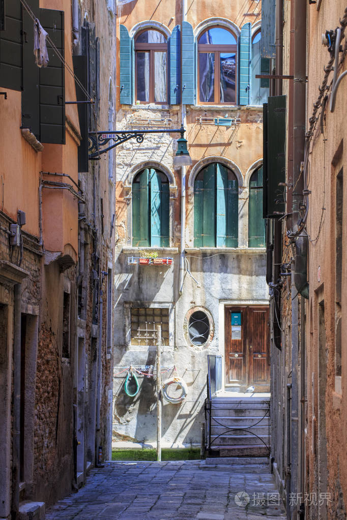 在威尼斯的街道