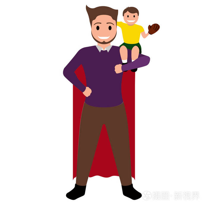 superdad 卡通人物