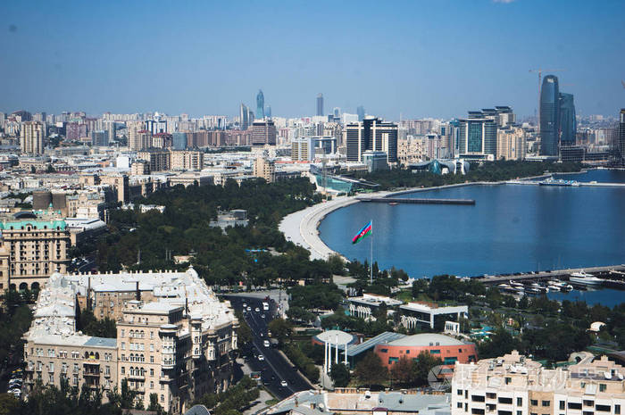 阿塞拜疆巴库城市景观