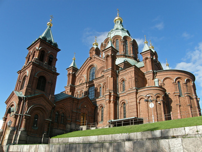 赫尔辛基upensky 东正教大教堂