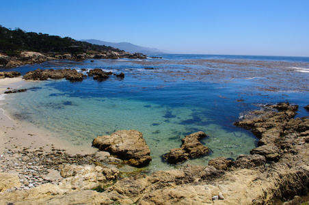 蒙特利加州海岸线图片