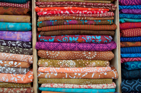 印度面料的销售
