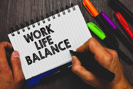 文字书写工作生活平衡.
