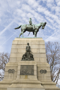威廉  泰康在谢尔曼谢尔曼纪念碑公园，华盛顿，d