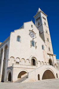 特鲁利特拉尼的大教堂。普利亚大区。意大利