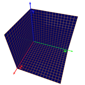 xyz轴三维立体坐标图片