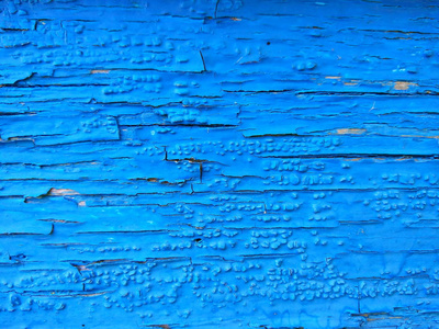 一个蓝色的木质表面的纹理, 抽象彩色背景的老彩绘木材, 蓝色自然图案的设计师, 简约背景