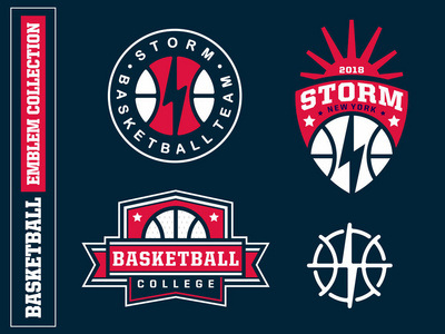 现代职业篮球标志集为运动队