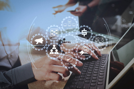 照片专业投资者工作照片