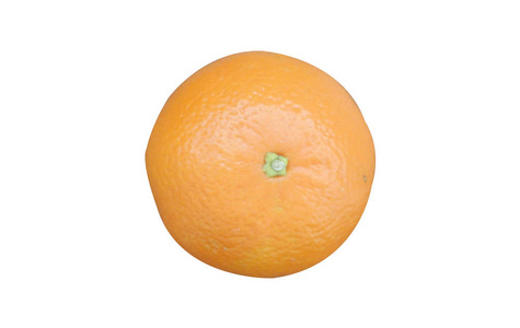 新鲜橙果, 在白色背景下分离