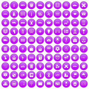 100总线图标设置紫色