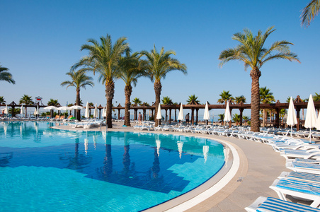 土耳其温泉图片