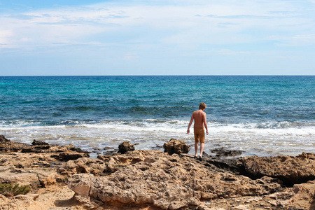 人由海, 塞浦路斯, protaras, 2018年5月