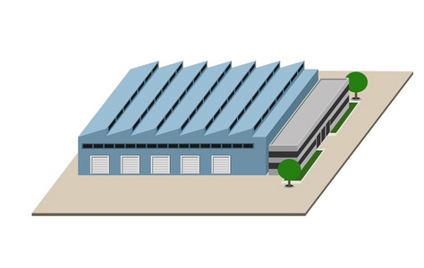 制造厂卡通图片-制造厂卡通素材-制造厂卡通插画-摄图新视界