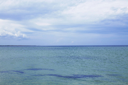 海景海洋和美丽的海滩天堂