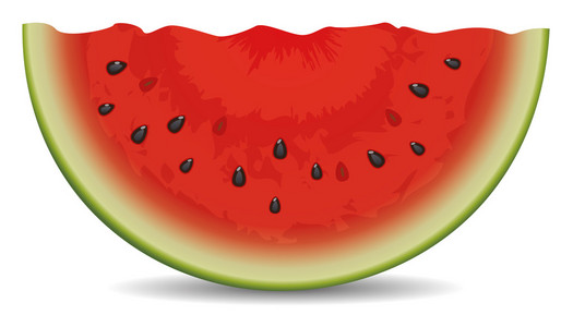 西瓜切图片
