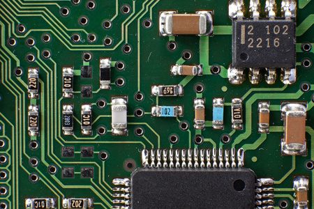 微电子主板微电子电路照片