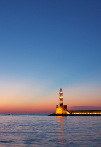 灯塔的里程碑图片