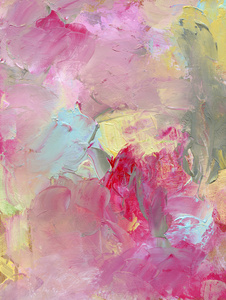 丙烯酸酯抽象油画照片