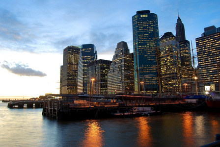 华尔街金融图片