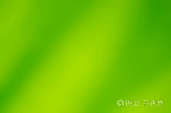 绿色模糊抽象背景左浅黄色