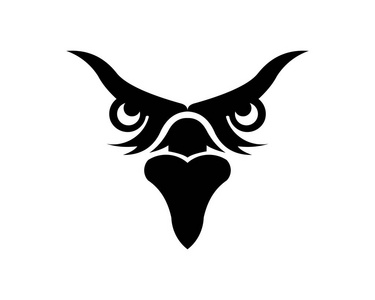 老鹰鸟动物图标例证鹰黑色图标, 在孤立的背景上的矢量符号.