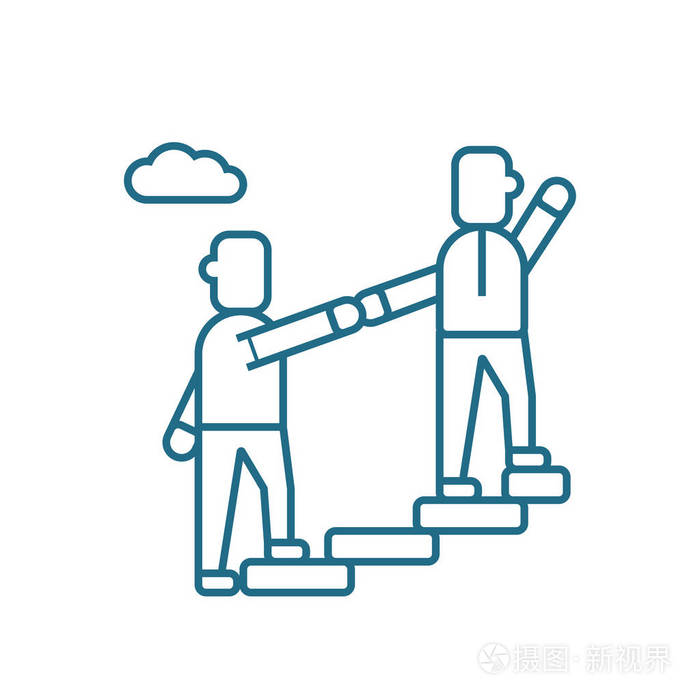 互助线矢量符号, 符号, 插图插画-正版商用图片04ttjl-摄图新视界