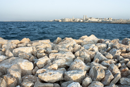 海岸上的石头