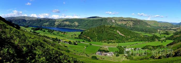 Thirlmere 水库和山谷