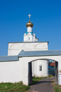 圣 vassilievski 男修道院，夫拉迪米洛卡领域俄罗斯