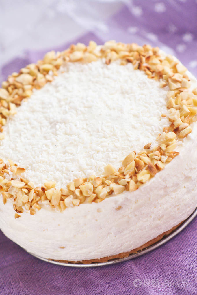 坚果椰子蛋糕