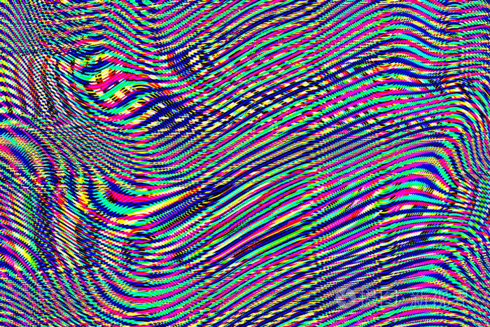 小故障迷幻的背景.旧电视屏幕时出错.数字像素噪声抽象设计.