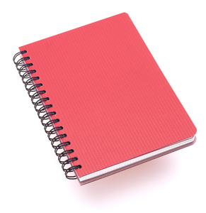 红色笔记本