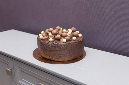 婚礼巧克力蛋糕庆祝活动