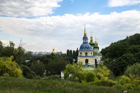 基辅植物园的修道院乌克兰