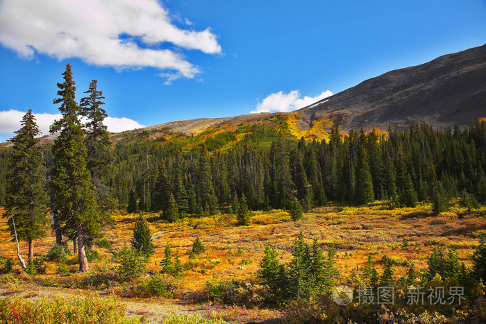 多色彩的北部山区