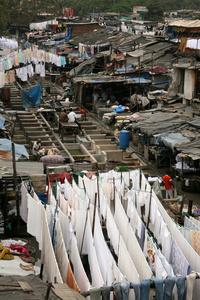 多美卡德洗衣，孟买印度