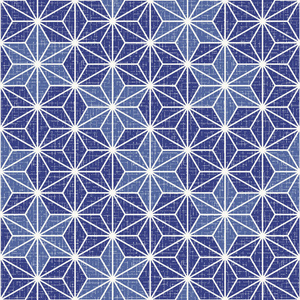 日式传统图案, 这幅画不断重复, 东方饰品插画照片