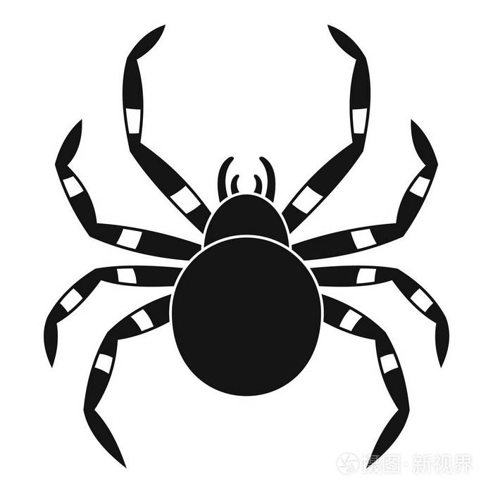 tarantum蜘蛛图标简单风格