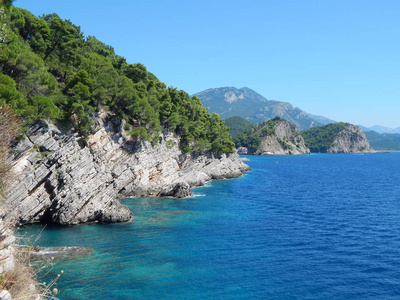 周游黑山亚得里亚海风景