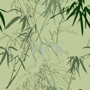 竹。花卉背景与副本空间