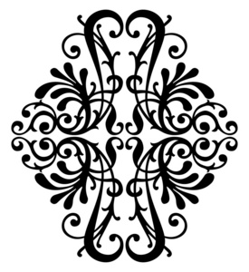 哥特式花纹图片