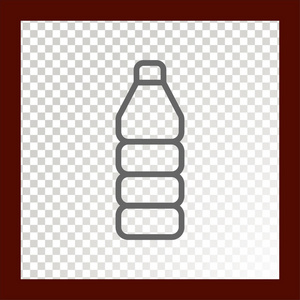 瓶 web 图标。矢量图