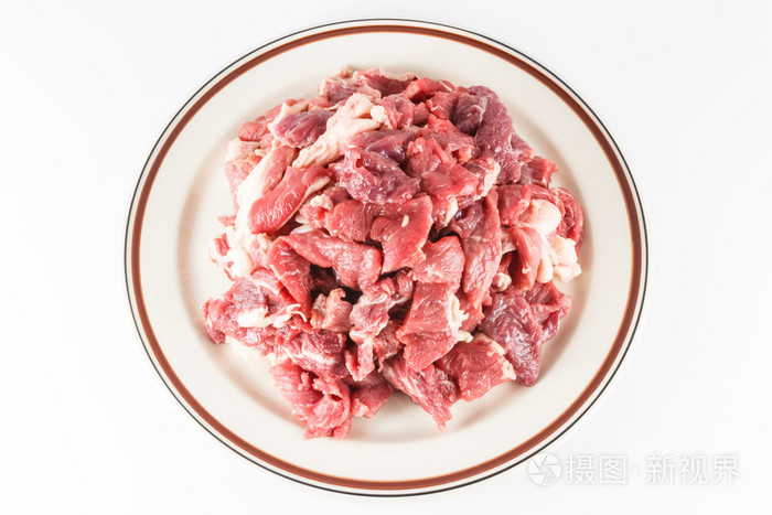 生牛肉片