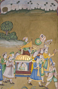 传统印度壁画
