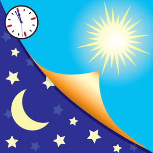 白天和黑夜照片