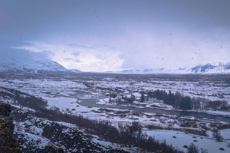 Thingvellir2018年5月03日 冰岛 Thingvellir 国家公园全景