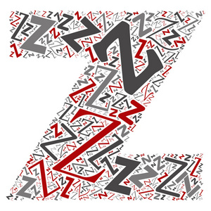 概念红色, 灰色和黑色嬉戏有趣的教育字体由字母集合或组在白色背景上隔离的字符形状。现代艺术字母学习单元设计